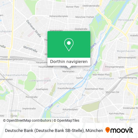 Deutsche Bank (Deutsche Bank SB-Stelle) Karte