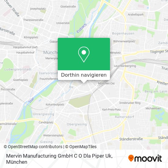 Mervin Manufacturing GmbH C O Dla Piper Uk Karte