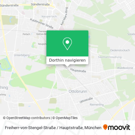 Freiherr-von-Stengel-Straße / Hauptstraße Karte