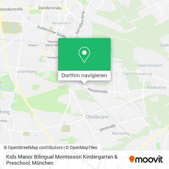 Kids Manor Bilingual Montessori Kindergarten & Preschool Karte