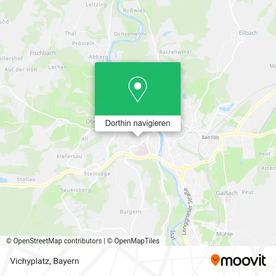Vichyplatz Karte
