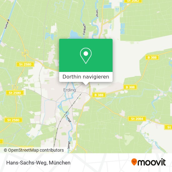 Hans-Sachs-Weg Karte