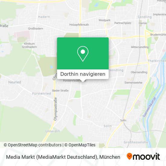 Media Markt (MediaMarkt Deutschland) Karte