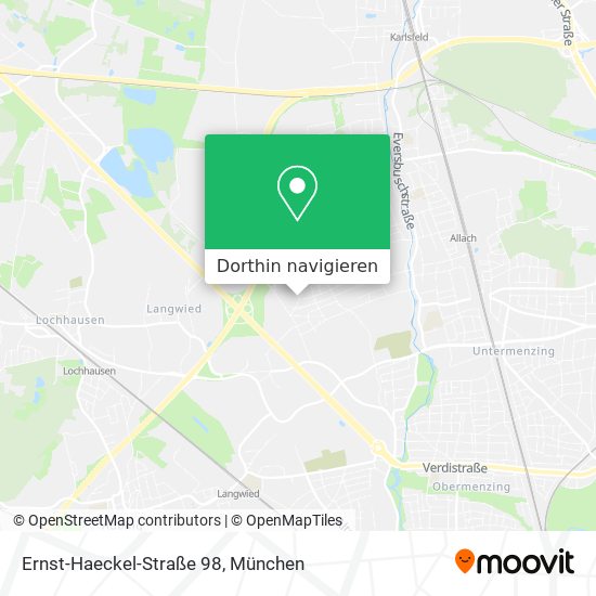 Ernst-Haeckel-Straße 98 Karte