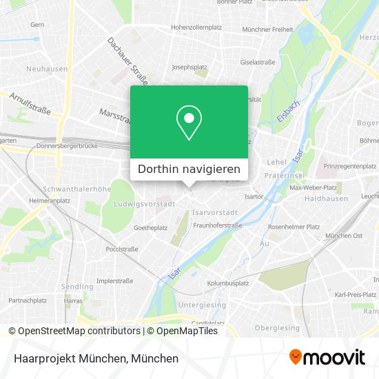 Haarprojekt München Karte