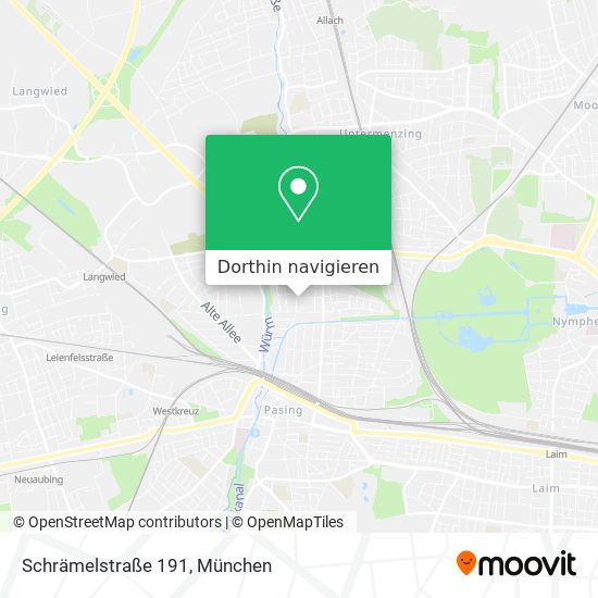 Schrämelstraße 191 Karte