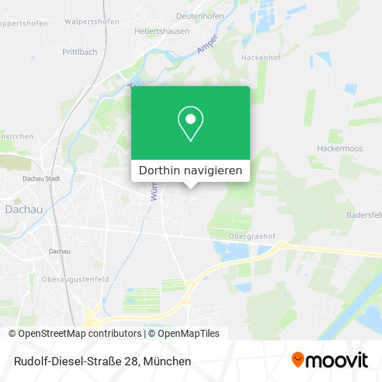 Rudolf-Diesel-Straße 28 Karte