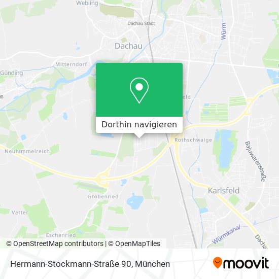 Hermann-Stockmann-Straße 90 Karte