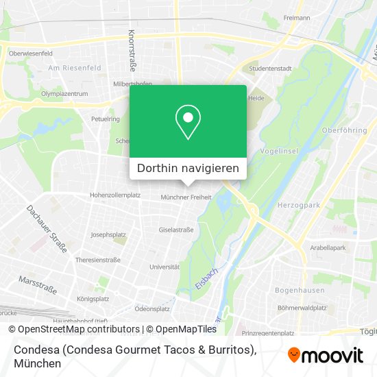 Condesa (Condesa Gourmet Tacos & Burritos) Karte