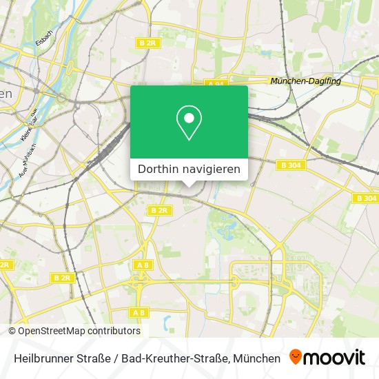 Heilbrunner Straße / Bad-Kreuther-Straße Karte