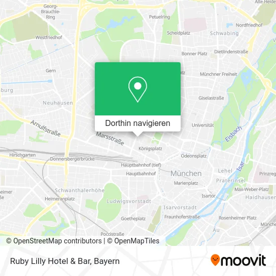 Ruby Lilly Hotel & Bar Karte