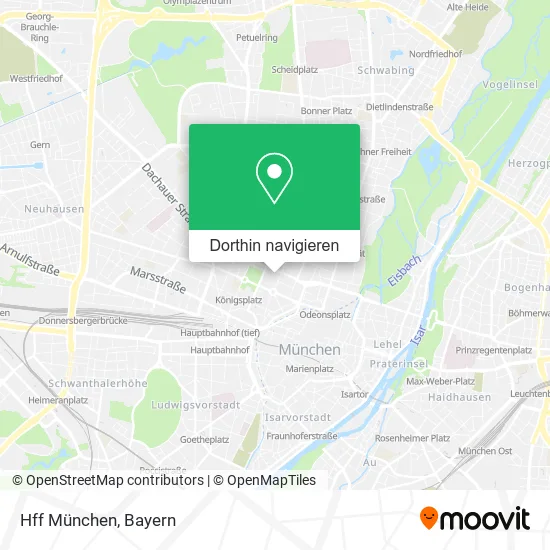 Hff München Karte