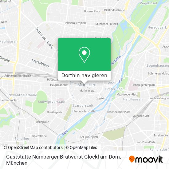 Gaststatte Nurnberger Bratwurst Glockl am Dom Karte