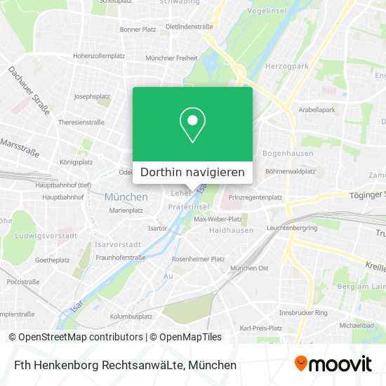 Fth Henkenborg RechtsanwäLte Karte
