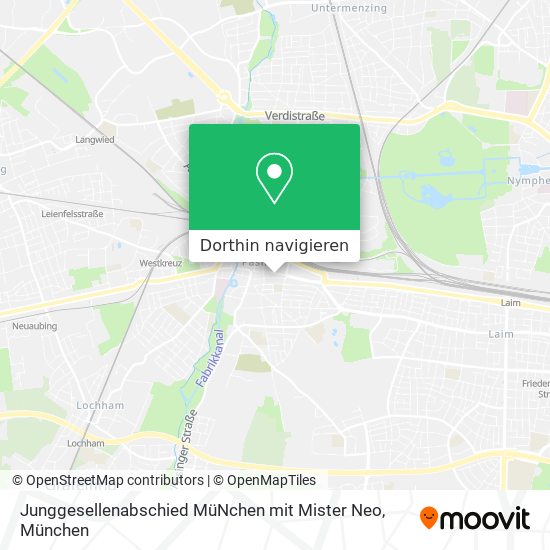 Junggesellenabschied MüNchen mit Mister Neo Karte