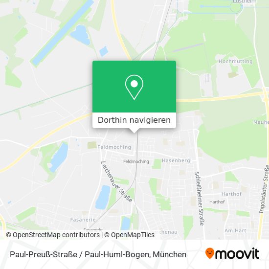 Paul-Preuß-Straße / Paul-Huml-Bogen Karte