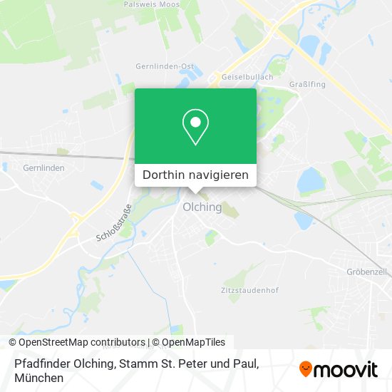 Pfadfinder Olching, Stamm St. Peter und Paul Karte