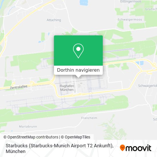 Starbucks (Starbucks-Munich Airport T2 Ankunft) Karte