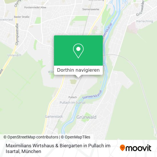 Maximilians Wirtshaus & Biergarten in Pullach im Isartal Karte