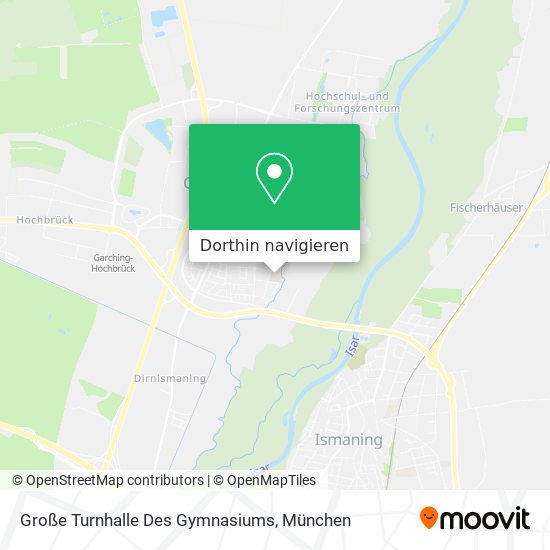 Große Turnhalle Des Gymnasiums Karte