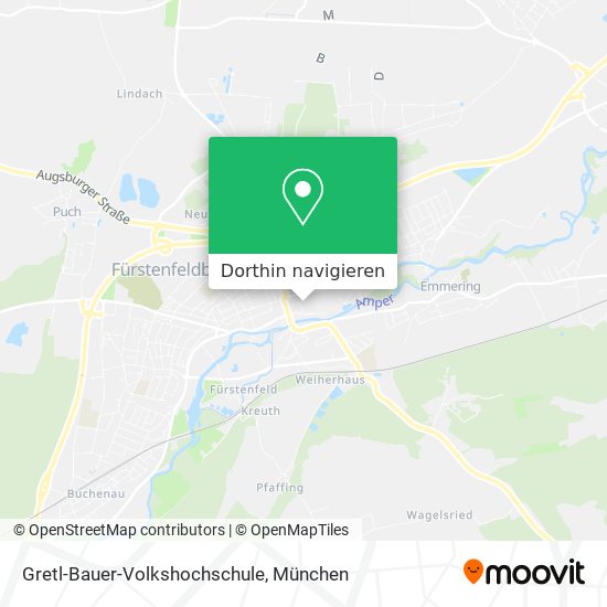 Gretl-Bauer-Volkshochschule Karte