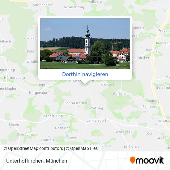 Unterhofkirchen Karte