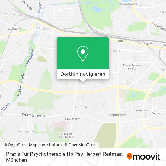 Praxis Für Psychotherapie Hp Psy Herbert Reitmair Karte