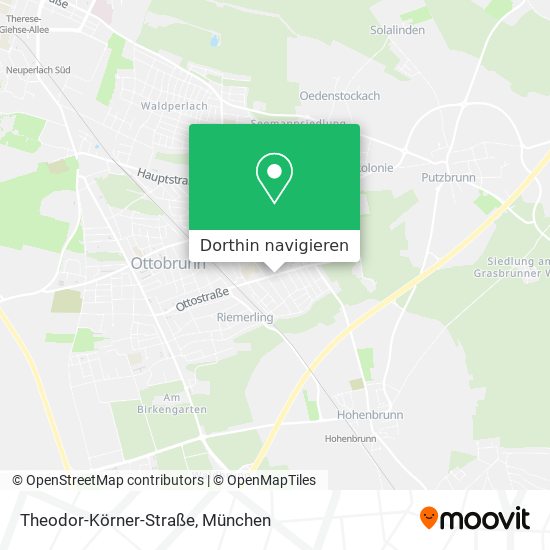 Theodor-Körner-Straße Karte