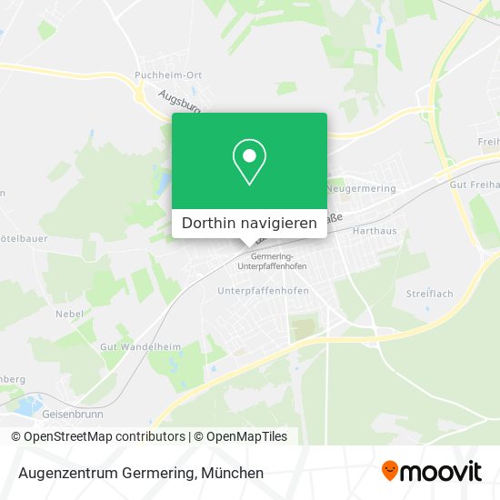 Augenzentrum Germering Karte