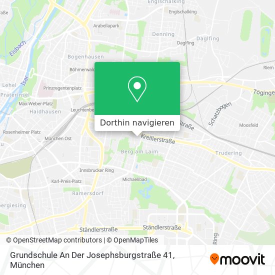Grundschule An Der Josephsburgstraße 41 Karte