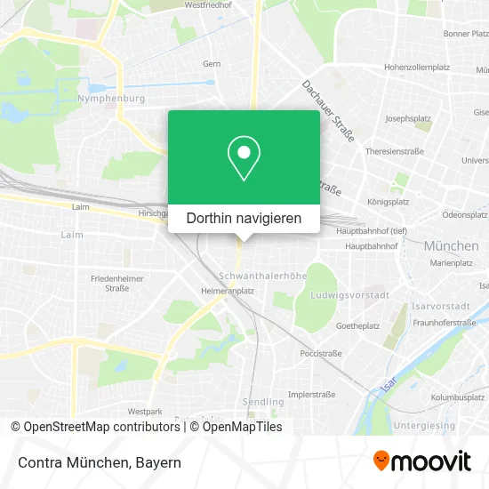 Contra München Karte