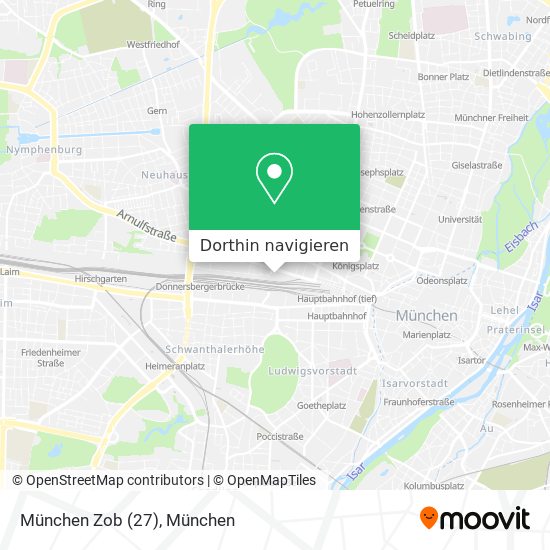 München Zob (27) Karte