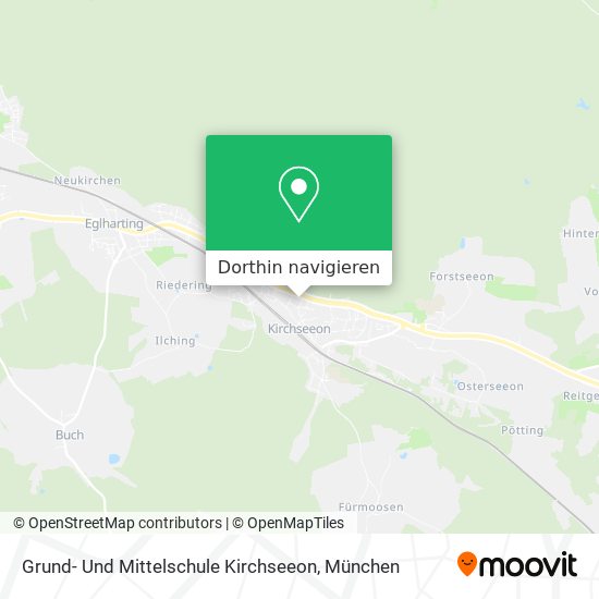 Grund- Und Mittelschule Kirchseeon Karte