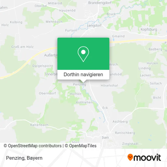 Penzing Karte