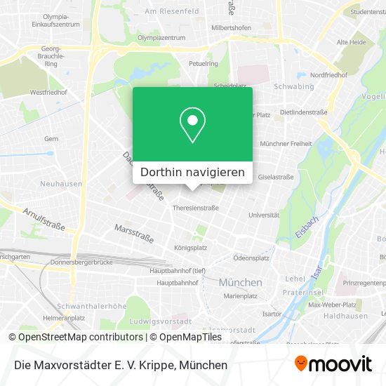 Die Maxvorstädter E. V. Krippe Karte