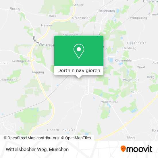Wittelsbacher Weg Karte