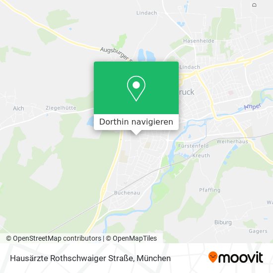 Hausärzte Rothschwaiger Straße Karte