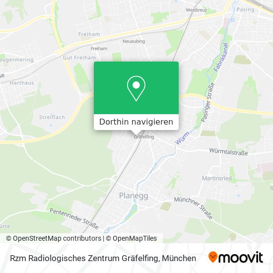 Rzm Radiologisches Zentrum Gräfelfing Karte