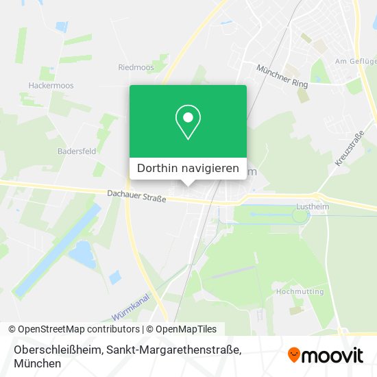 Oberschleißheim, Sankt-Margarethenstraße Karte