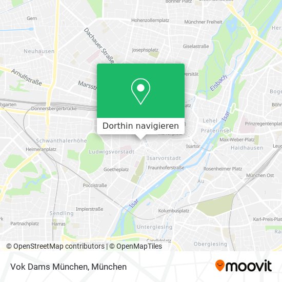 Vok Dams München Karte