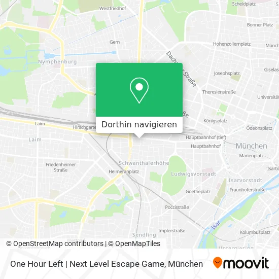 One Hour Left | Next Level Escape Game Karte