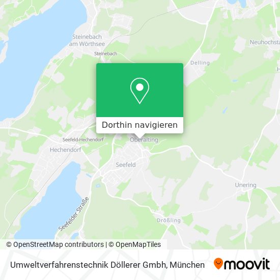 Umweltverfahrenstechnik Döllerer Gmbh Karte