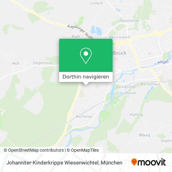 Johanniter-Kinderkrippe Wiesenwichtel Karte