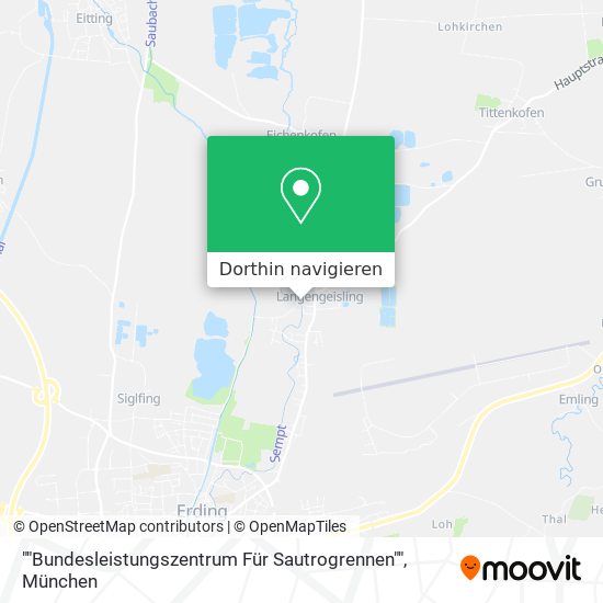 ""Bundesleistungszentrum Für Sautrogrennen"" Karte