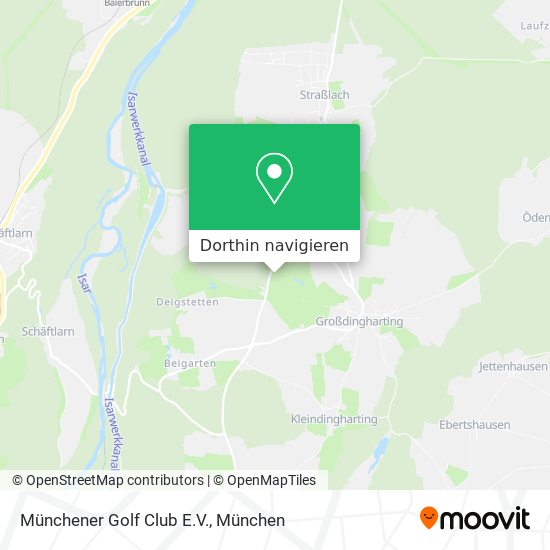 Münchener Golf Club E.V. Karte