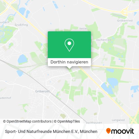 Sport- Und Naturfreunde München E.V. Karte