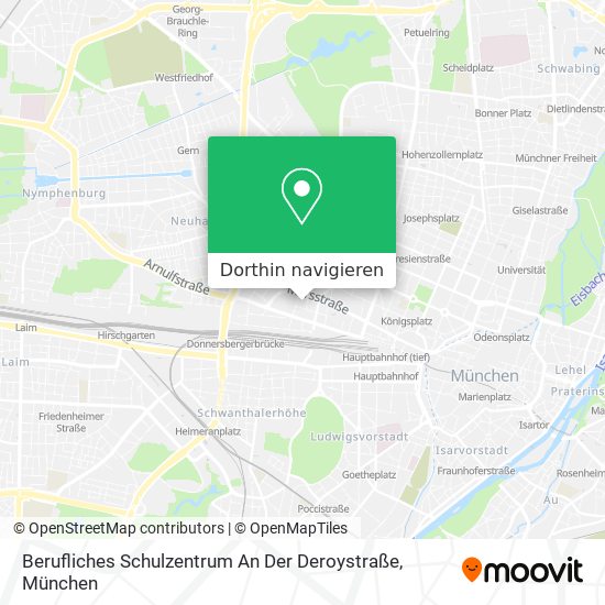 Berufliches Schulzentrum An Der Deroystraße Karte