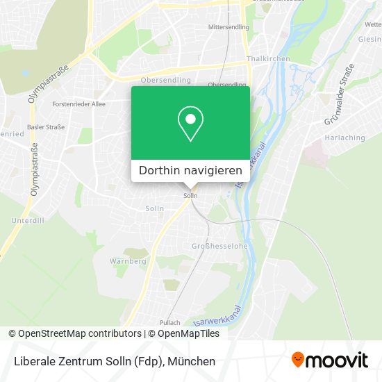 Liberale Zentrum Solln (Fdp) Karte