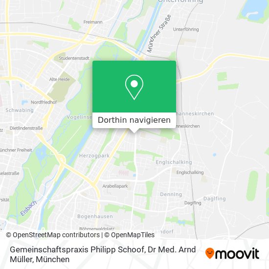 Gemeinschaftspraxis Philipp Schoof, Dr Med. Arnd Müller Karte