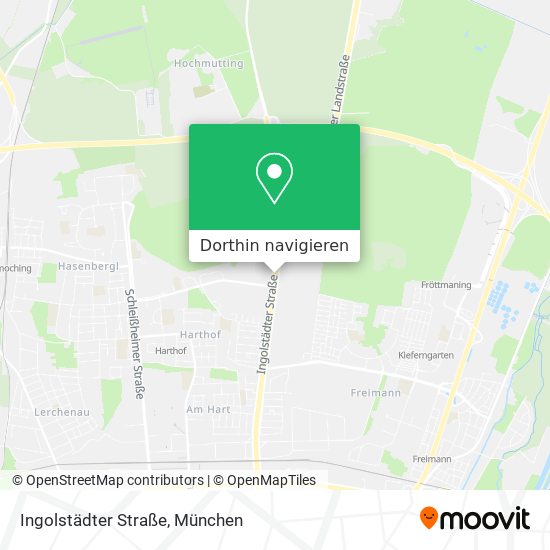 Ingolstädter Straße Karte